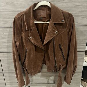 BlankNYC suede moto jacket